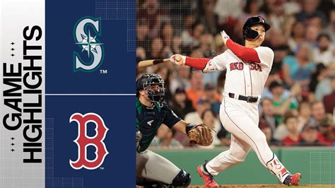 Red Sox vs. Mariners Highlights .